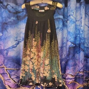 Glam Black Floral Camisole